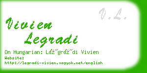 vivien legradi business card